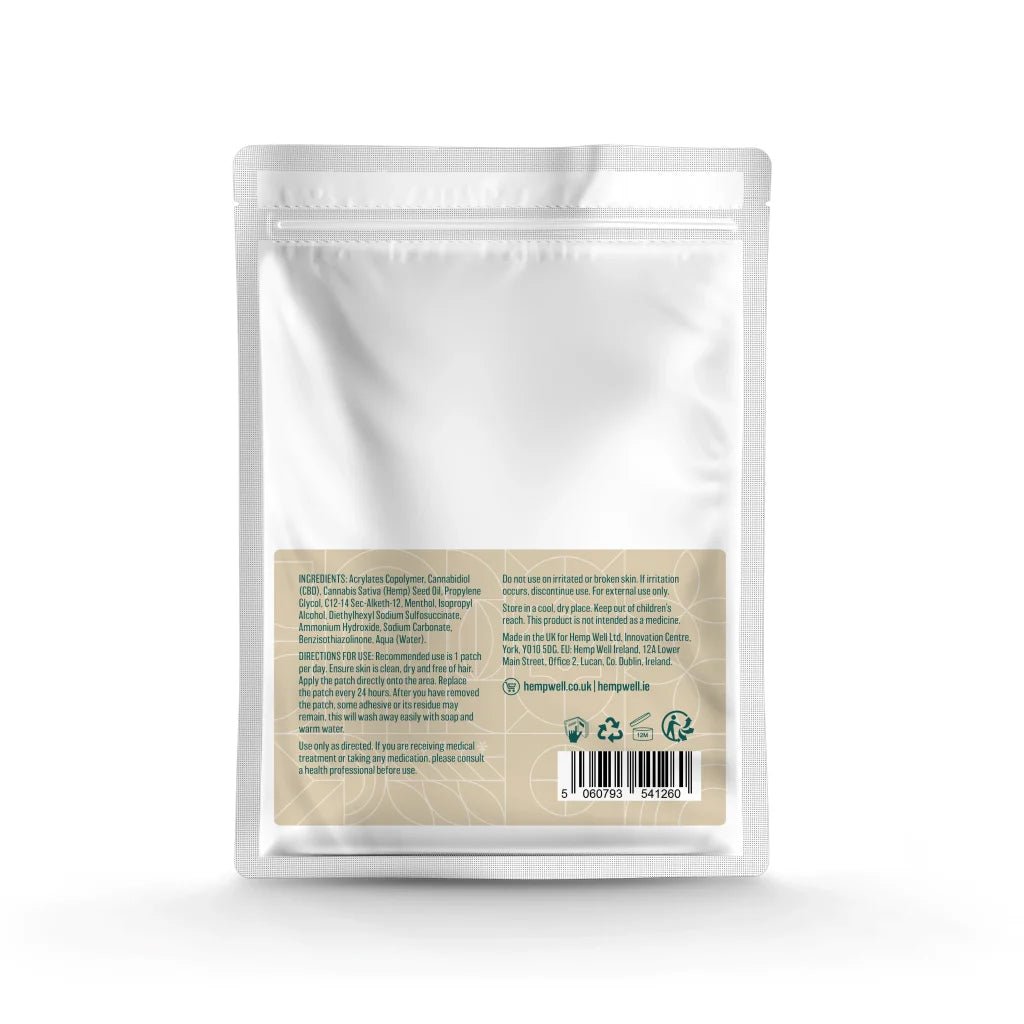 HempWell CBD Patches 1500mg (30 x 50mg) - Image 2