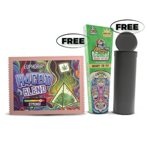 euphoria-h4cbd-blend-bundle-includes-free-stash-pot-hemp-cones-3-pack