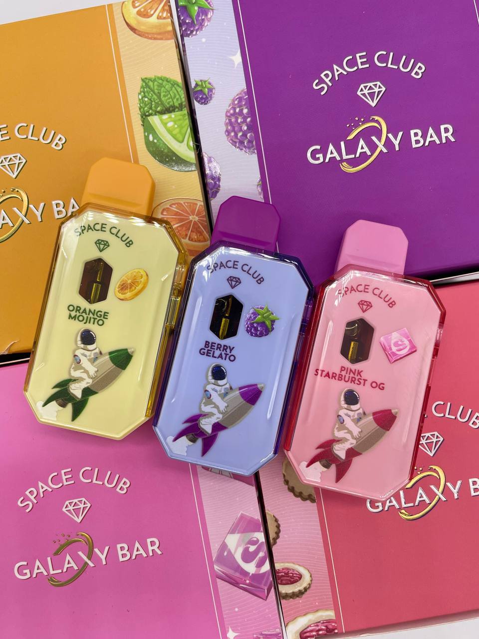 Space Club Disposable – Galaxy Bars