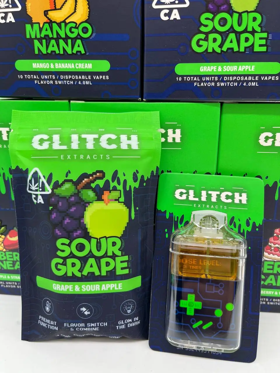 Glitch Extracts 4g disposables